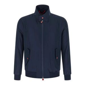 Kiton Men Cima Jacket With Mandarin Collar